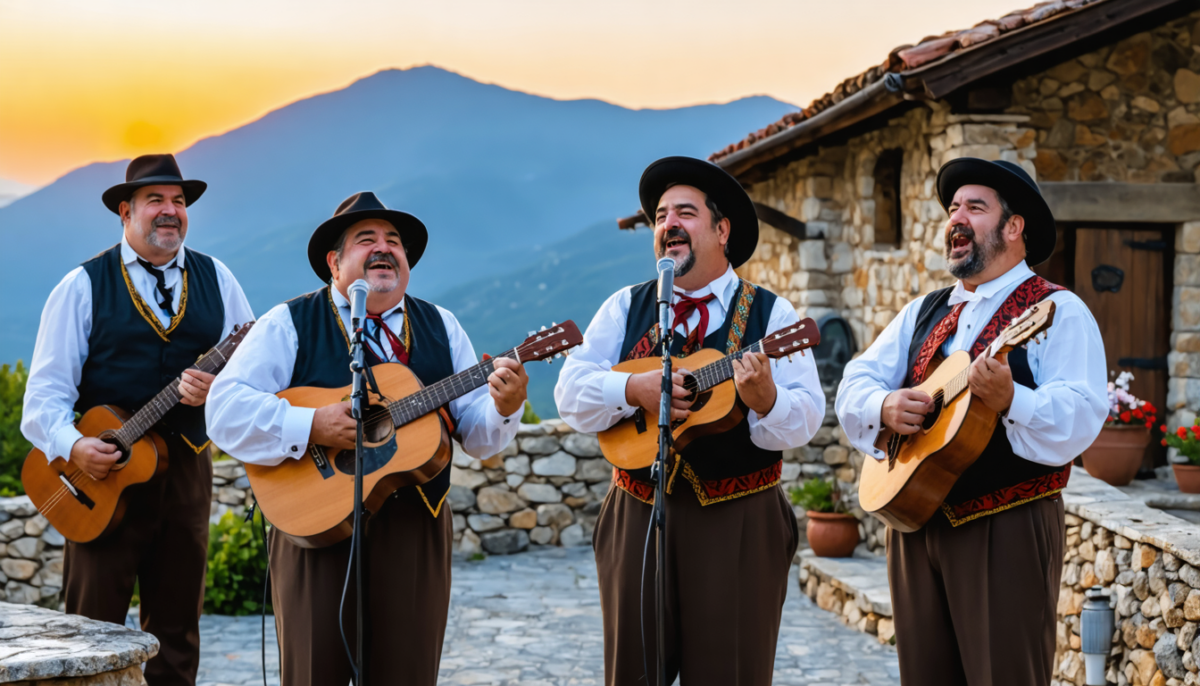 découvrez les chanteurs corses, véritables ambassadrices de l’île de beauté, et laissez-vous séduire par leurs voix envoûtantes qui racontent l’âme et les traditions de la corse.