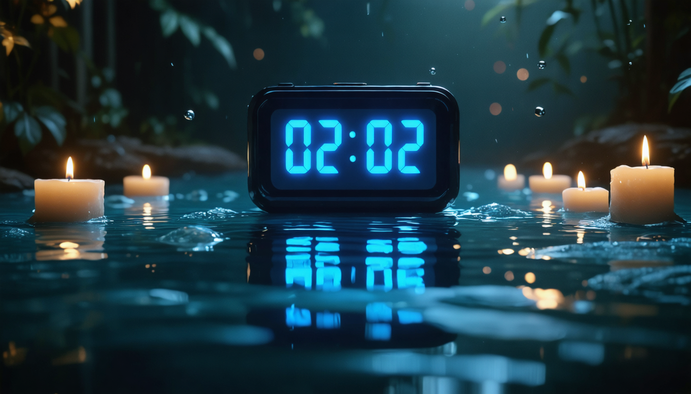 découvrez la signification mystérieuse de l'heure miroir 02h02 et ce qu'elle révèle sur votre vie et votre destinée.