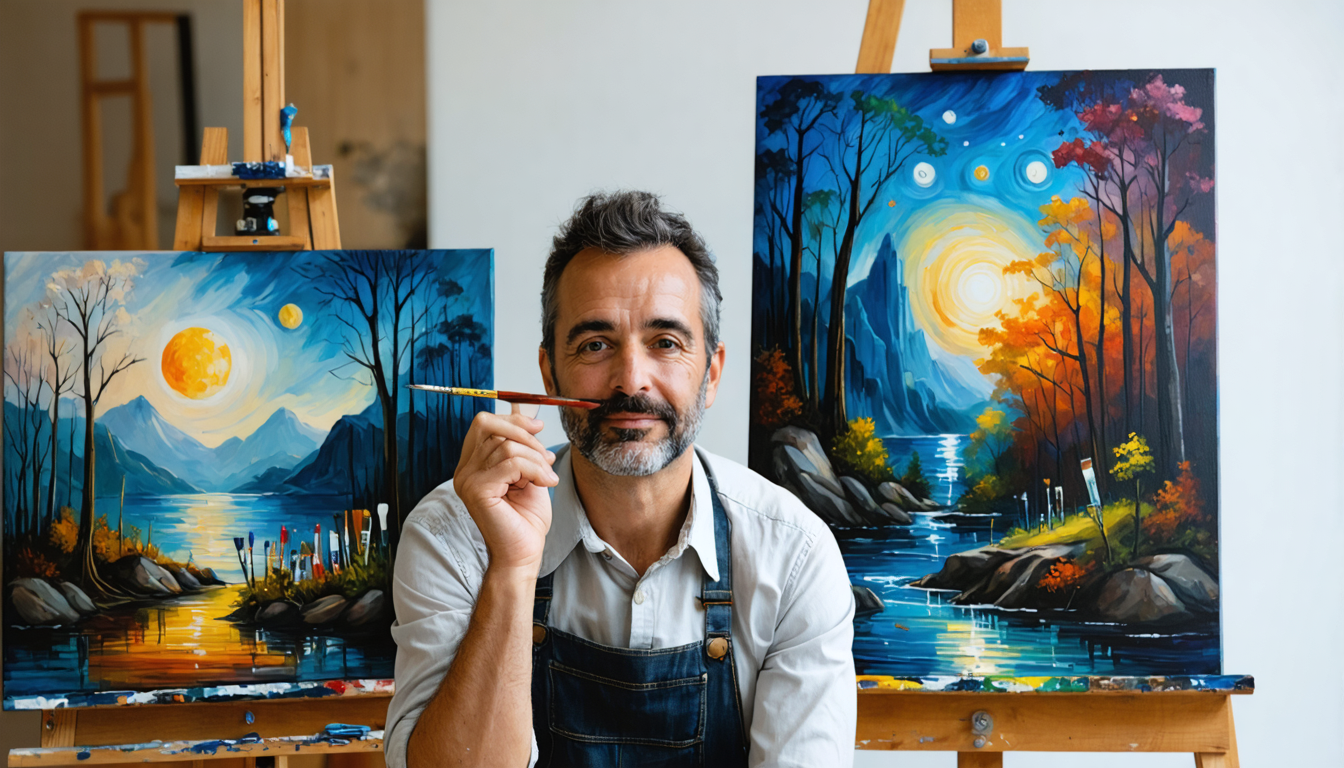 découvrez anthony moreau, l'artiste visionnaire qui repousse les limites du réel en mêlant créativité et technique dans ses peintures saisissantes.