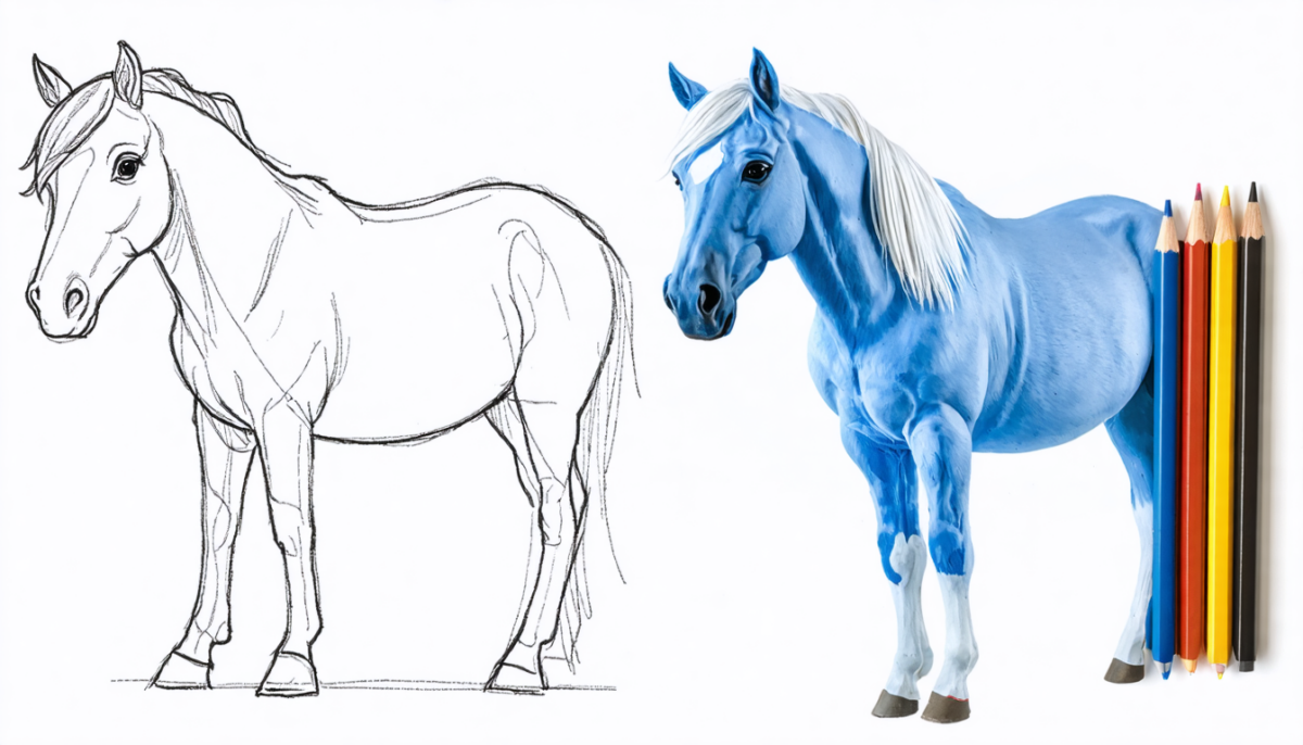 découvrez notre guide facile pour apprendre à dessiner un cheval étape par étape, même si vous êtes débutant. maîtrisez les bases du dessin animalier simplement et rapidement.