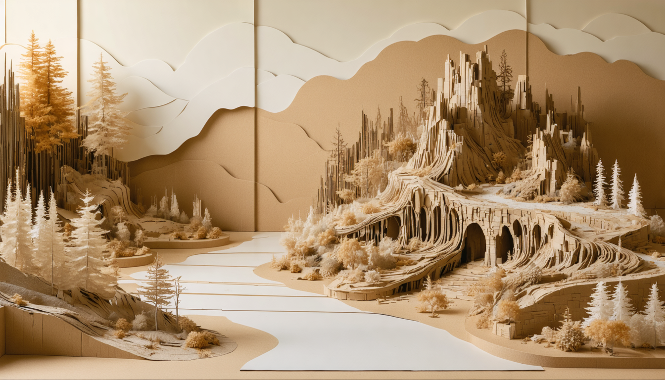 découvrez l'univers d'eva jospin, artiste contemporaine qui sublime le carton à travers des sculptures poétiques et immersives, alliant nature et imagination.