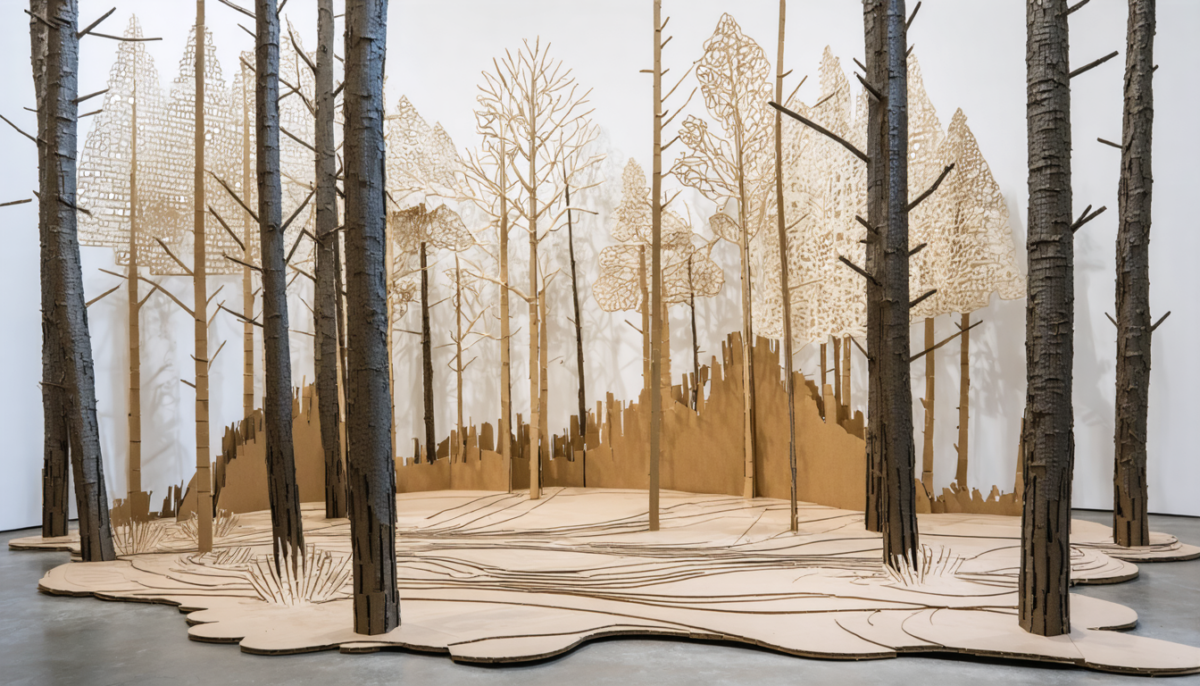 découvrez l'univers artistique d'eva jospin, qui sublime le carton à travers une poésie sculpturale unique, mêlant finesse et créativité dans l'art contemporain.
