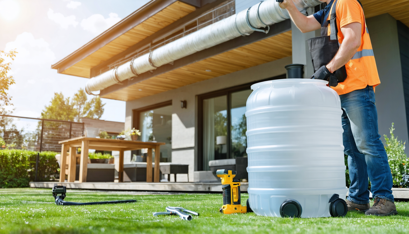 découvrez notre guide pratique pour installer facilement un récupérateur d’eau de pluie à domicile et économisez l'eau tout en protégeant l'environnement.