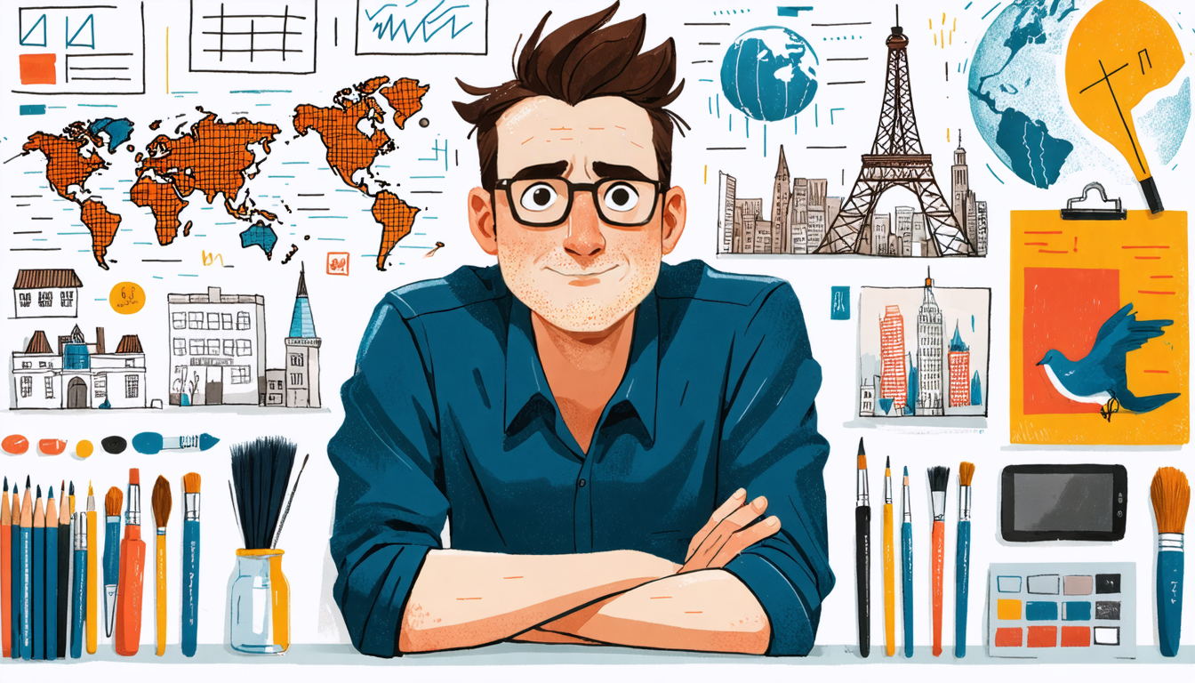 découvrez jean jullien, l'artiste graphique français dont la créativité débordante séduit le monde entier à travers des œuvres uniques et inspirantes.