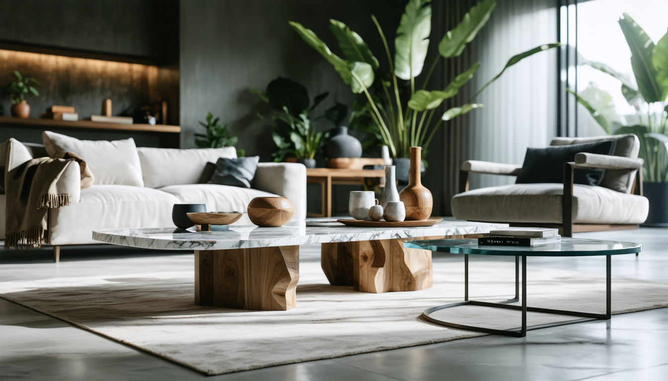 découvrez les styles incontournables de tables basses design à explorer cette saison pour sublimer votre intérieur avec élégance et modernité.