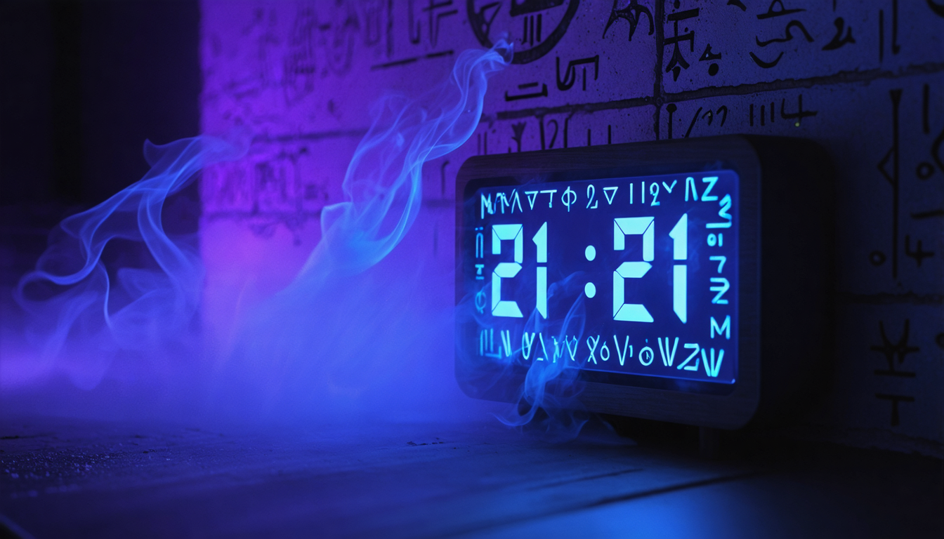 explorez le mystère fascinant de l’heure miroir 21:21 et découvrez sa signification secrète qui pourrait éclairer votre chemin et vos choix.