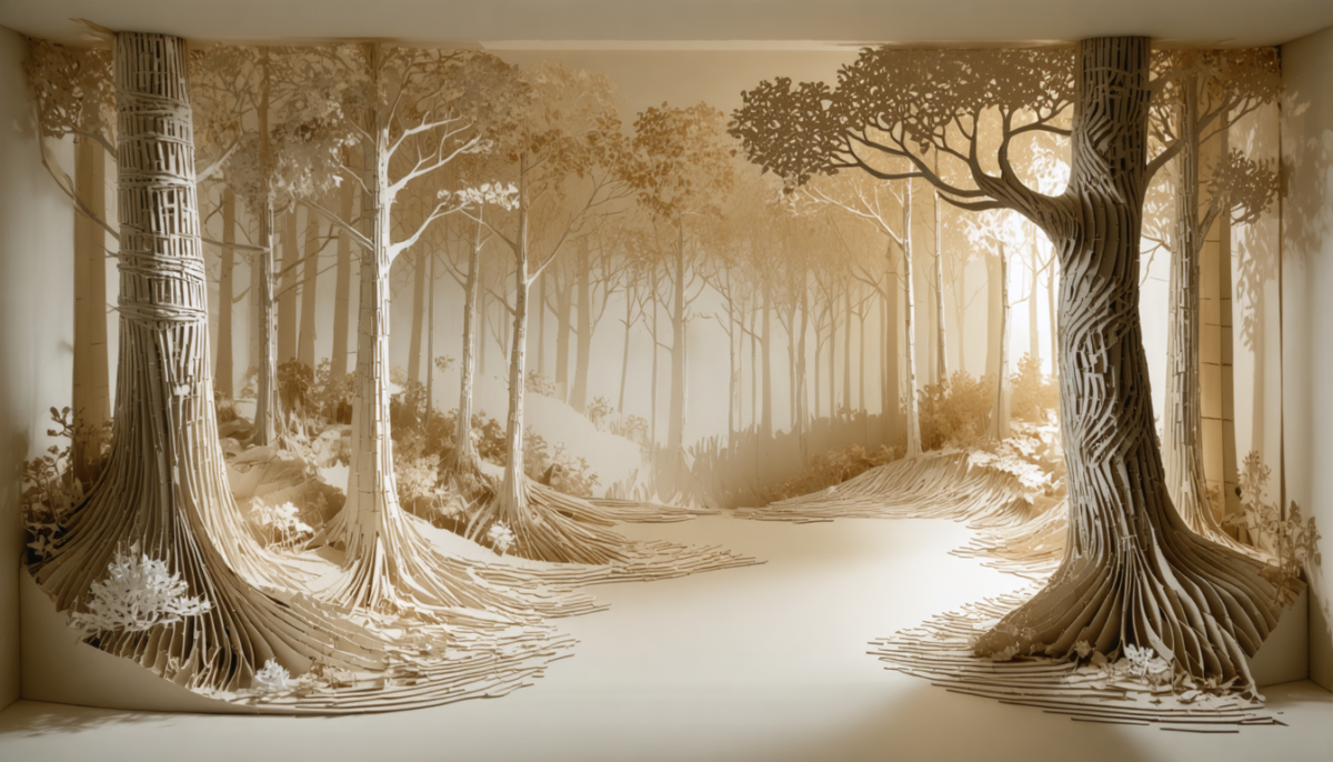 découvrez l'univers d'eva jospin, artiste contemporaine qui sublime la délicatesse du carton en créant des œuvres à la fois poétiques et innovantes, au cœur de l'art contemporain.