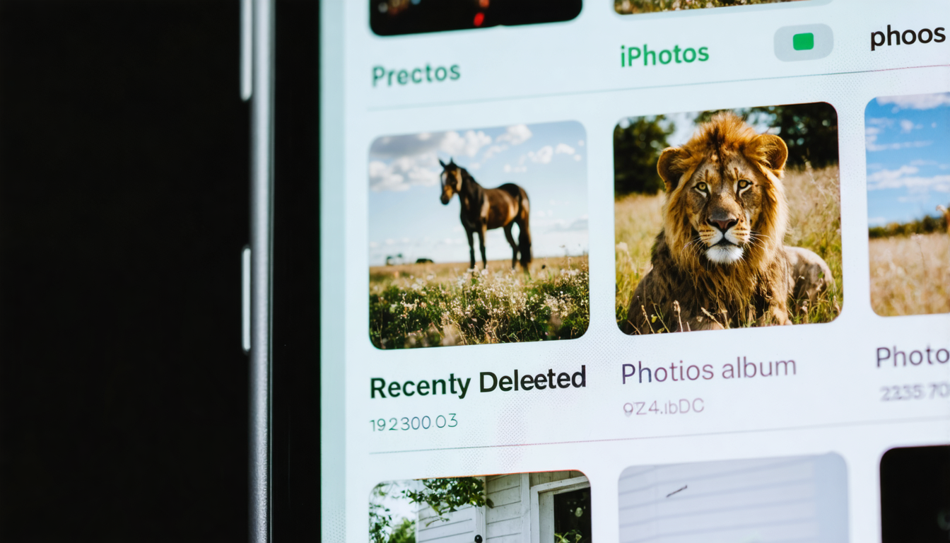 découvrez notre guide pratique pour récupérer facilement vos photos supprimées sur iphone. suivez des étapes simples et retrouvez vos précieux souvenirs rapidement.