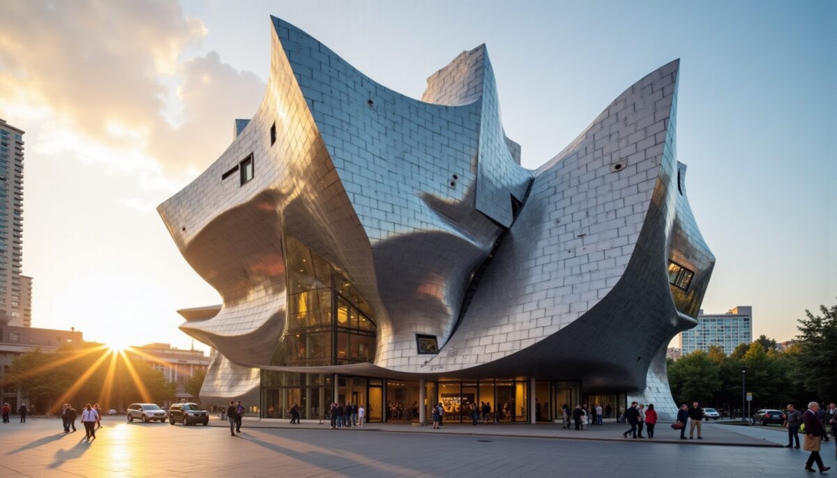 Frank Gehry : l’icône visionnaire de l’architecture déconstructiviste à l’œuvre