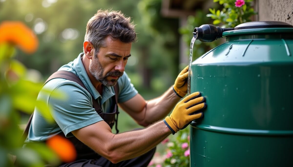 Guide pratique pour installer un récupérateur d’eau de pluie à domicile