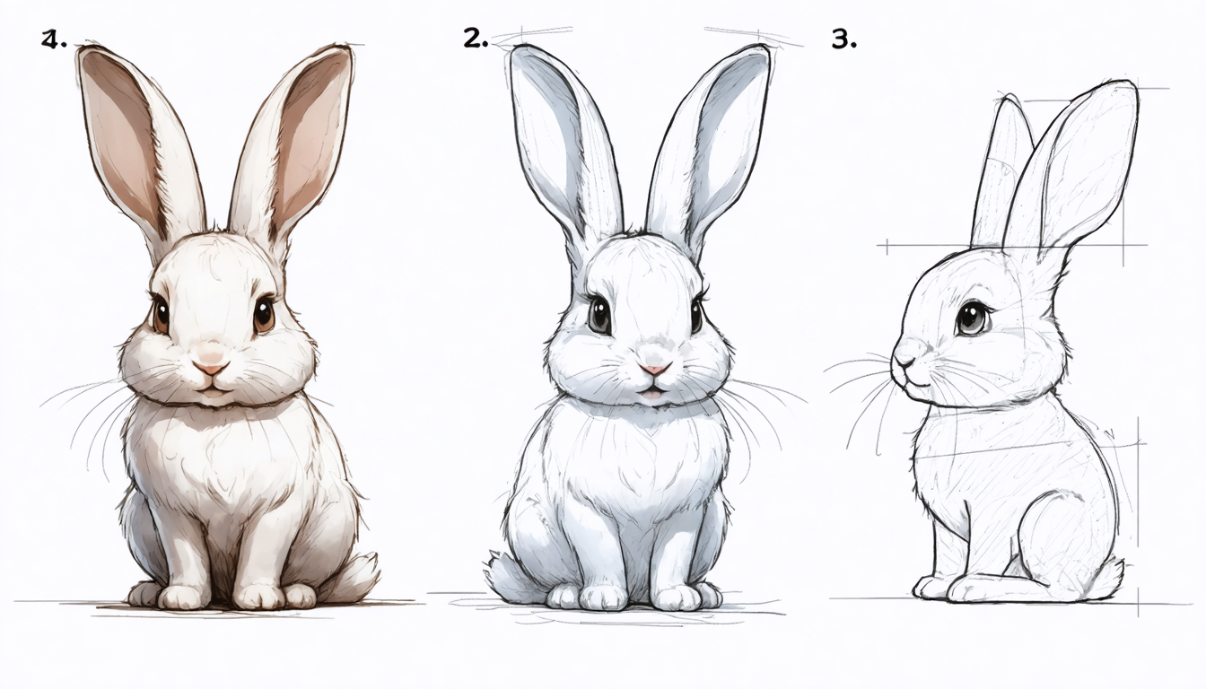 découvrez comment dessiner un lapin facilement grâce à un guide étape par étape pour débutants. apprenez rapidement et amusez-vous avec ce tutoriel simple et clair.