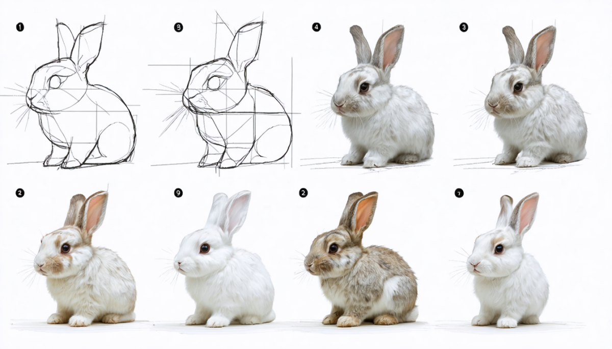 découvrez comment dessiner un lapin facilement grâce à notre guide étape par étape, parfait pour les débutants et les passionnés de dessin.
