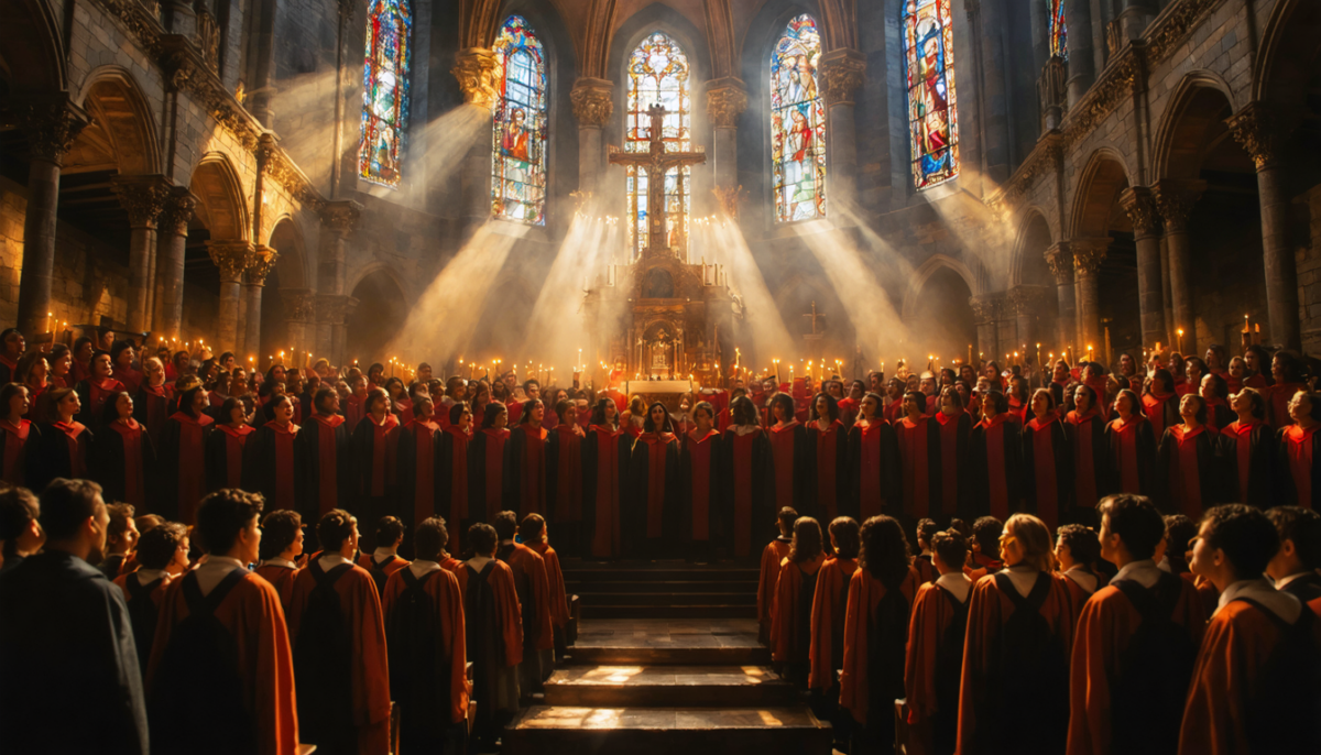 découvrez comment la foi prend vie et s'exprime avec émotion et puissance à travers le chant d'église dans "les voix sacrées".