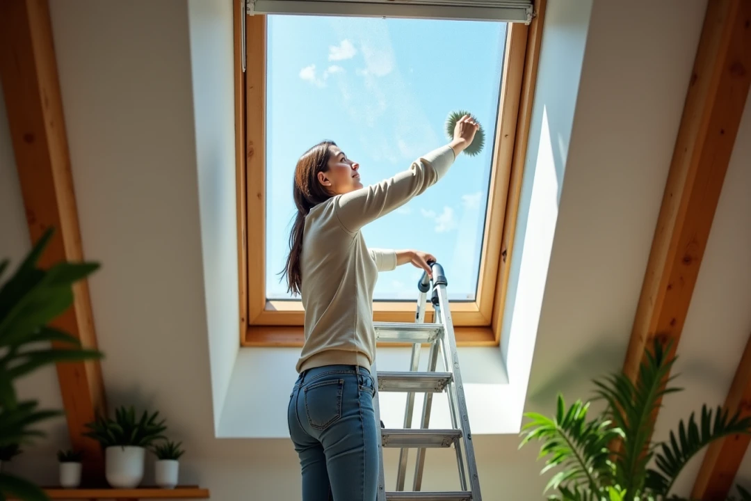 Entretien de fenêtre de toit : comment nettoyer les deux faces de votre Velux ?