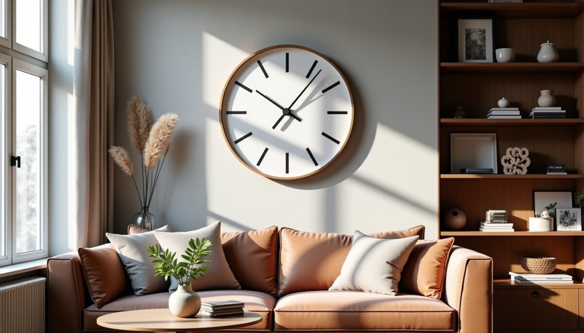 Adoptez une horloge murale design pour métamorphoser votre décoration intérieure
