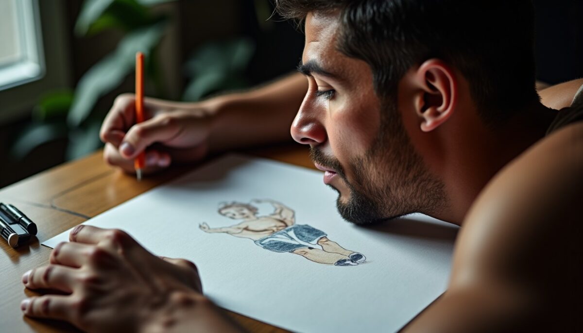 Apprenez à dessiner Ronaldo facilement : un guide étape par étape