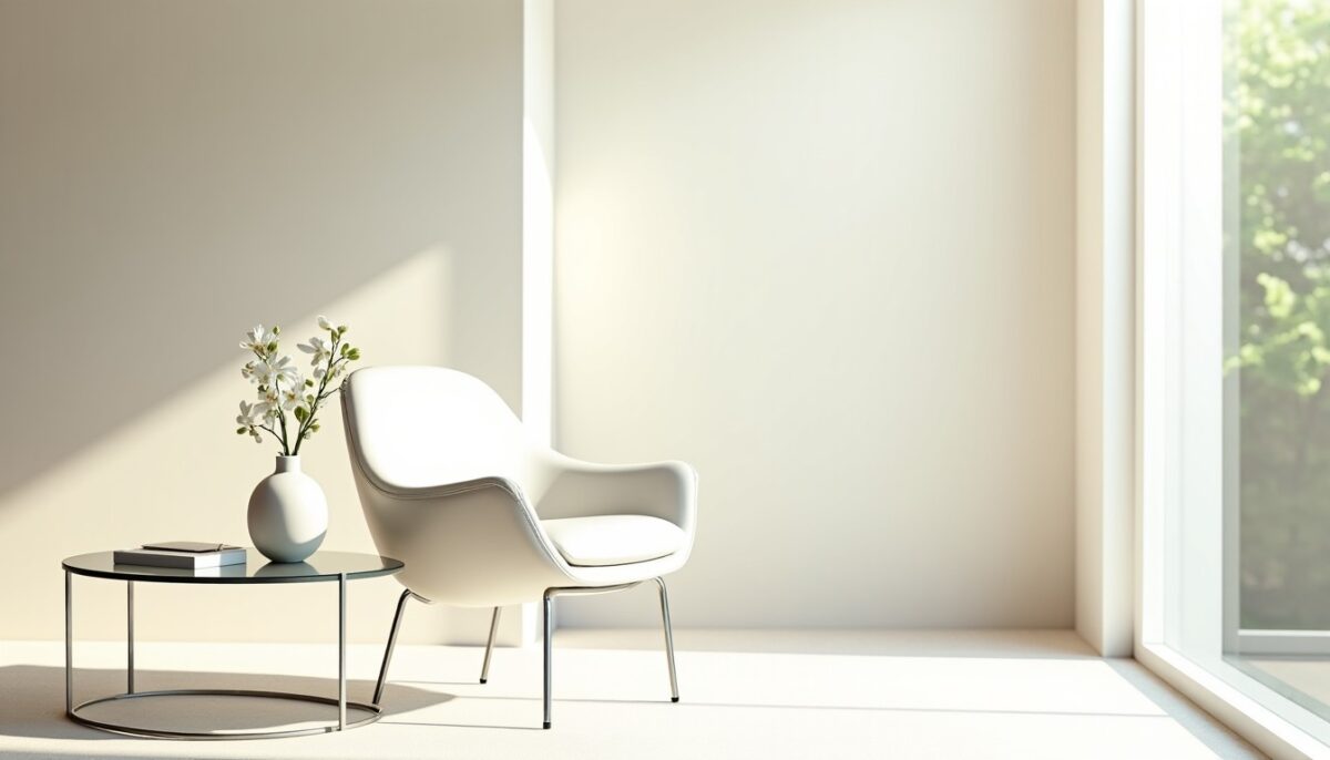 Blanc en art : symbole de pureté et d'élégance minimaliste