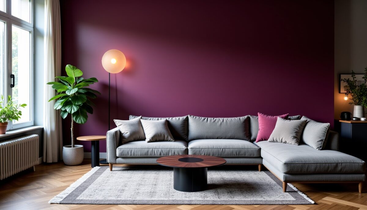 Couleur prune : astuces et idées pour sublimer votre intérieur avec cette teinte profonde