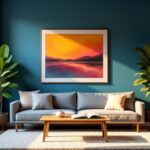 Bleu canard : astuces élégantes pour sublimer votre intérieur artistique