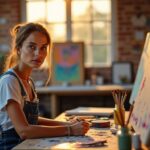 Une muse : quand l’inspiration artistique s’entrelace avec l’âme créative
