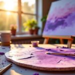 Couleur parme : le secret de son charme délicat qui enchante les artistes